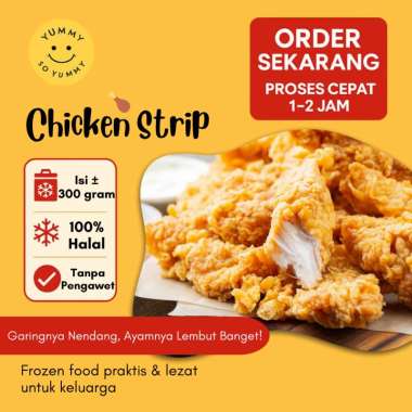 Premium Chicken Strip / Chicken Crispy / Ayam Fillet Krispi