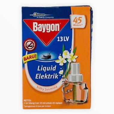 Promo Harga Baygon Liquid Electric Silky Jasmine 33 ml - Blibli