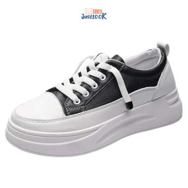JustLook Seola Sepatu Sneakers Wanita Sneakers Shoes Import 37 Putih
