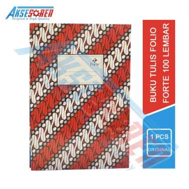 Buku Tulis Okey Folio [1 Buku/100 Lembar] / Buku Tugas Catatan Harian / Buku Debur Besar Folio