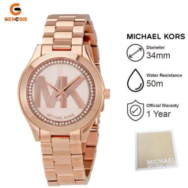 Promo Jam Tangan Wanita Michael Kors Mk3549 Strap Stainless Steel Rose Gold Diskon 46 Di Seller Toko Genesis Surabaya Official Store Toko Genesis Surabaya Kota Surabaya Blibli