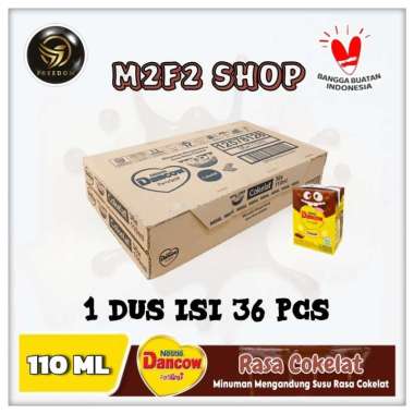 Promo Harga Dancow Fortigro UHT Cokelat 110 ml - Blibli