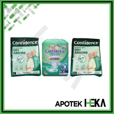 Confidence Classic Day Popok Perekat - Pempers Dewasa Size L