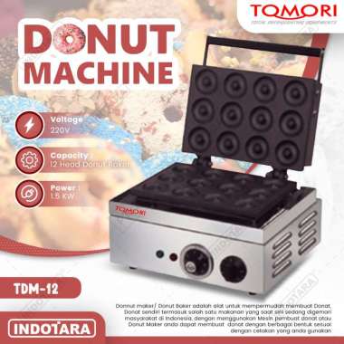 Mesin Pembuat Donat / TOMORI AUTO DOUGHNUT FRYER TDM-12
