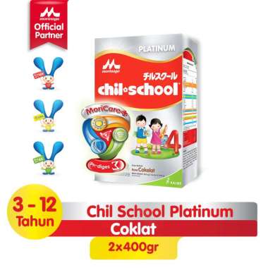 Promo Harga Morinaga Chil School Platinum Cokelat 800 gr - Blibli