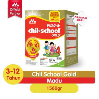 Promo Harga Morinaga Chil School Gold Vanila 1600 gr - Blibli
