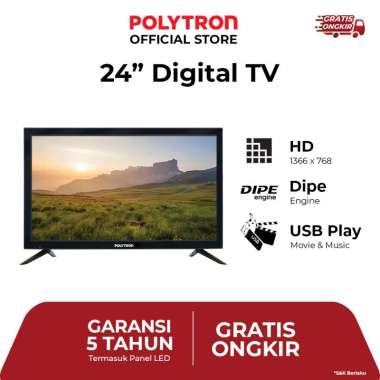 POLYTRON DIGITAL TV 24" PLD 24V1853