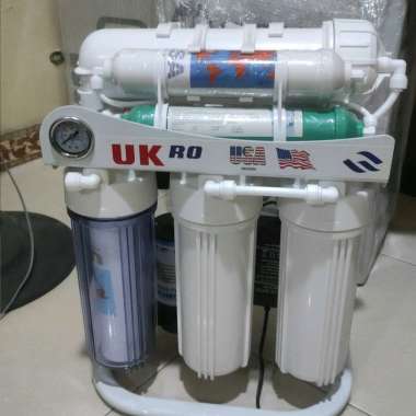 Mesin RO 400gpd 6step UK / Mesin Filter RO 400gpd 6step Tanpa Tangki