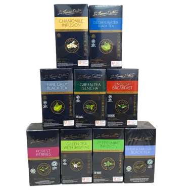 Lipton Teh Celup Kemasan Tea Bag Sir Thomas Lipton Chamomile Infusion Box - Lipton Tea Green Tea Jas