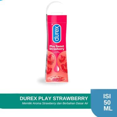 Durex intense orgasmic gel 10ml Lubricant Gel Durex Rasa Strawberry