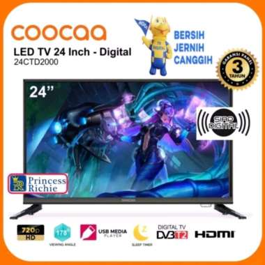 PROMO Ramadhan Coocaa-Weyon TV LED Digital 24 inch HD MURAH