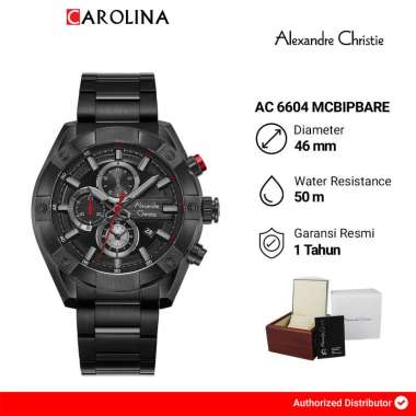 Jam Tangan ALEXANDRE CHRISTIE AC 6604 MCBIPBARE Pria