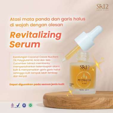 SERUM UNTUK BOPENG SERUM REVITALIZING SR12 MENGATASI BOPENG BEKAS JERAWAT DAN MATA PANDA AMPUH BPOM