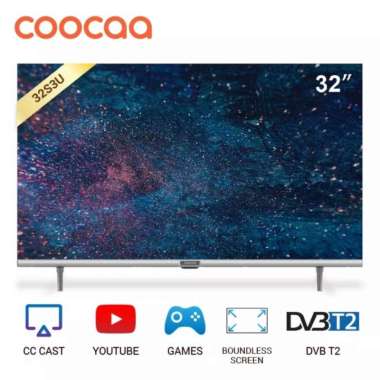 Coocaa 32 Inch Digital Smart Tv 32S3U 32S3 U LED TV Youtube Wifi