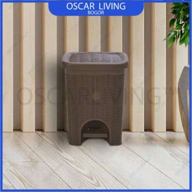 Tabitha Tempat Sampah Plastik Injak 15 Liter