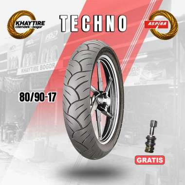 Ban Motor Bebek - ASPIRA MAXIO TECHNO 80/90 Ring 17 Tubeless