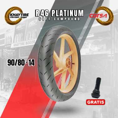 Ban Motor Matic - CORSA R46 PLATINUM 90/80 Ring 14 Tubeless
