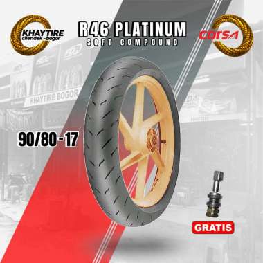 Ban Motor Moge - CORSA R46 PLATINUM 90/80 Ring 17 Tubeless