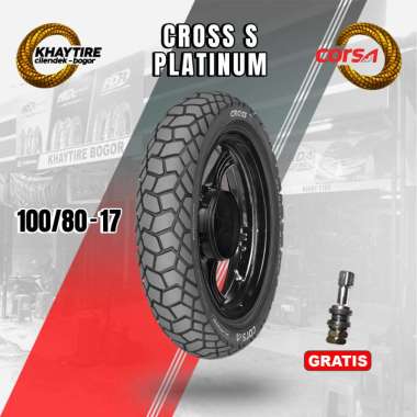 Ban Motor Moge - CORSA CROSS S PLATINUM 100/80 Ring 17 Tubeless