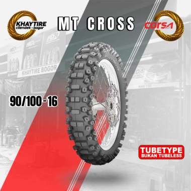 Ban Motor TRAIL/CROSS - CORSA MT CROSS X 90/100 Ring 16 Non Tubeless