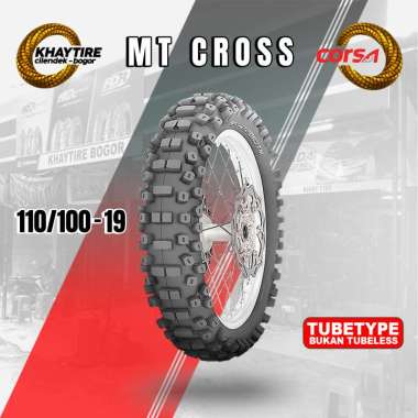 Ban Motor TRAIL/CROSS - CORSA MT CROSS X 110/100 Ring 18 Non Tubeless