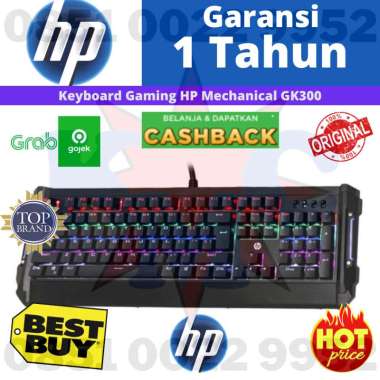 Keyboard Gaming HP Mechanical GK300