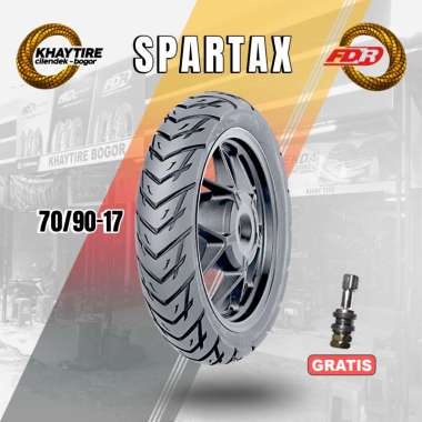 Ban Motor Bebek - FDR SPARTAX 70/90 Ring 17 Tubeless