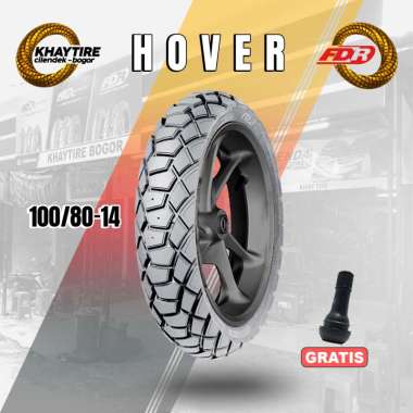 Ban Motor Matic - FDR HOVER 100/80 Ring 14 Tubeless