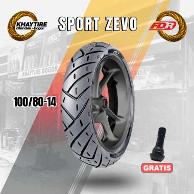 Ban Motor Matic - FDR SPORT ZEVO 100/80 Ring 14 Tubeless