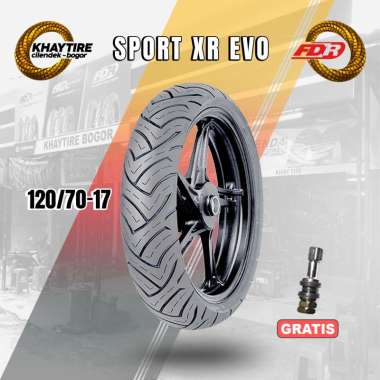 Ban Motor Moge - FDR SPORT XR EVO 120/70 Ring 17 Tubeless
