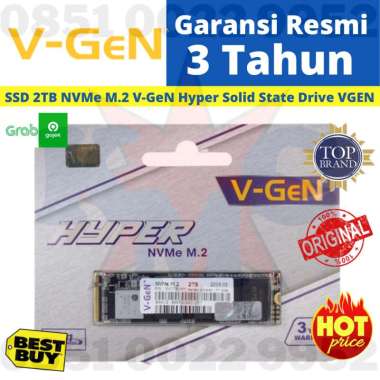 SSD M2 2TB NVME V-GeN Hyper M.2 2280 SSD Vgen 2 TB