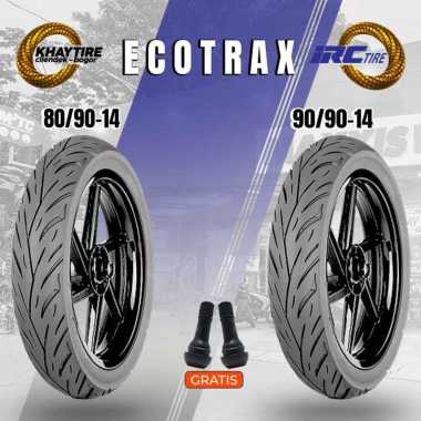 Sepasang Ban Motor Matic - IRC ECOTRAX 80/90 & 90/90 Ring 14 Tubeless