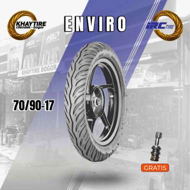 Ban Motor Bebek - IRC ENVIRO 70/90 Ring 17 Tubeless