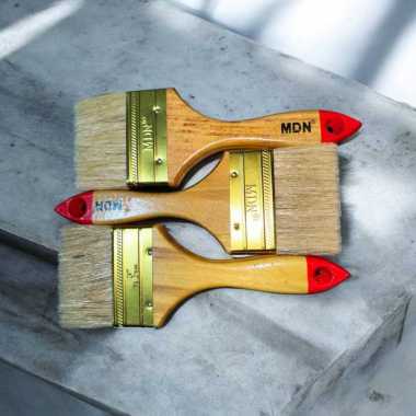 Kuas cat 3" inch , paint brush, kuas cat tembok, besi, kayu kuas 3