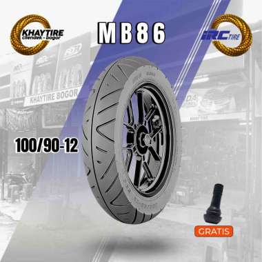 Ban Depan Motor HONDA NEW SCOOPY-YAMAHA FREEGO - IRC MB86 100/90 Ring 12 Tubeless