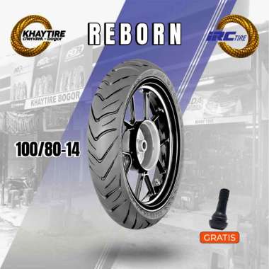 Ban Motor Matic - IRC REBORN 100/80 Ring 14 Tubeless