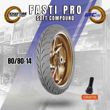 Ban Motor Matic - IRC FASTI PRO 80/80 Ring 14 Tubeless
