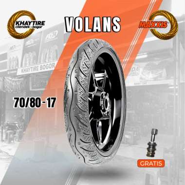 Ban Motor Bebek - MAXXIS VOLANS 70/80 Ring 17 Tubeless