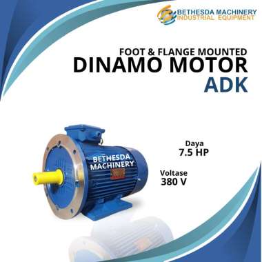 Dinamo Motor Listrik 2 Hp 3 Hp 5.5 HP 7.5 HP - 3000 RPM 3 Phase ADK 3 Hp