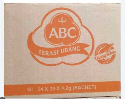 ABC Terasi Udang Sachet Dus 28 x 20 x 4.2g / ABC Sambal Terasi Udang