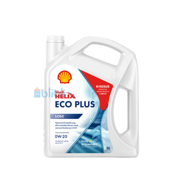 Shell Helix ECO Plus 0W20 [3L] Synthetic Oli Mobil Bensin Ukuran Galon Oli Mobil Shell