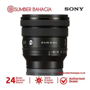 Sumber Bahagia - Sony FE PZ 16-35mm F4 G Lensa kamera
