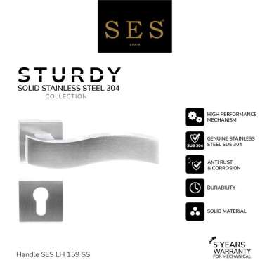 SES Gagang Pintu Rumah - Handle Pintu SES LH 159 SS SP