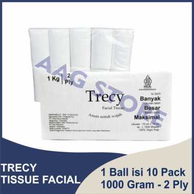 1 Ball Tissue Facial Kiloan 1000 gram Tisu Wajah  TRECY