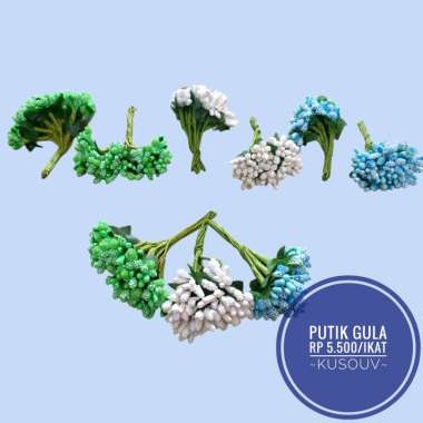 Putik Sari/Putik Bunga/Putik Dual/Putik Anggur/Putik Gula Putik Dual