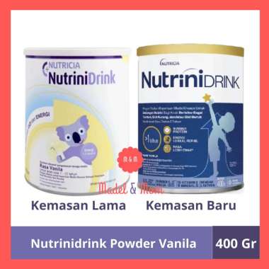 NUTRINIDRINK POWDER VANILA 400 GR Susu Saja