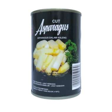 Sayur Asparagus Potong Pendek Cut Kaleng IKPS 430Gr
