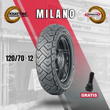 Ban Motor VESPA MATIC // ZENEOS MILANO 120/70-12 Tubeless