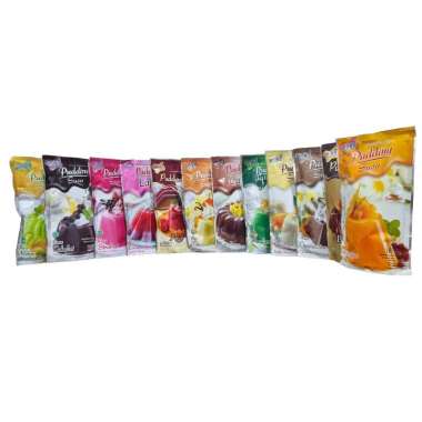 Nutrijell Puding Pudding Susu Powder Bubuk Rasa Buah Semua Varian Box PuddingVanilla