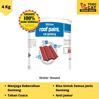 CAT GENTENG WELDON 4 KG